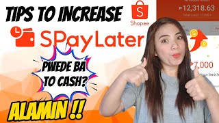 TIPS HOW I GOT SPAYLATER INCREASE FOR THE 3RD TIME  PWEDE TO CASH NA [upl. by Evanne]