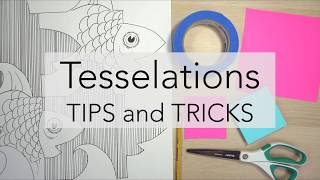 How to Make a Tessellation  Tips and Tricks [upl. by Nodlew62]