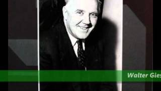 Walter Gieseking plays Grieg Lyric pieces op65 no6  Wedding Day at Troldhaugen 1956 [upl. by Amlet]