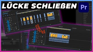 Lücke Schließen zwischen Clips in Premiere Pro CC Tutorial deutsch [upl. by Ehsom965]