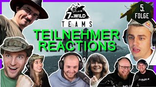 7 vs Wild Teams  FOLGE 5  TEILNEHMER REACTIONS  Part 1 👌  Lustig und Informativ 🤣 [upl. by Acirred]