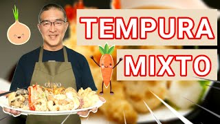 Riquísimo TEMPURA Japonés 🥰  OHNO KITCHEN [upl. by Kerril]