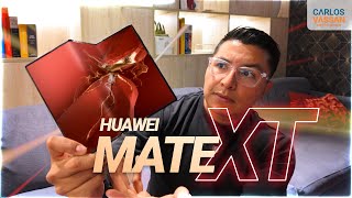 El primer plegable TRIPLE del mundo  Huawei Mate XT [upl. by Shreeves]