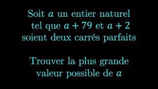 Pour résoudre cet exercice il va falloir un esprit très carré [upl. by Calendre347]