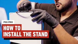 How to Install the PS5 Pro Vertical Stand [upl. by Schlicher]