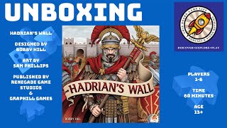 Hadrians Wall Unboxing [upl. by Llywellyn]