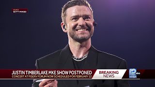 Justin Timberlake postpones Milwaukee concert [upl. by Benjy149]