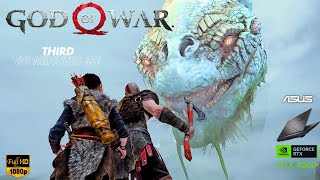 GOD OF WAR  Third 60 minutes   RTX 4060 8GB  Asus ROG Strix G16 Full HD  Ultra godofwar [upl. by Anayra]