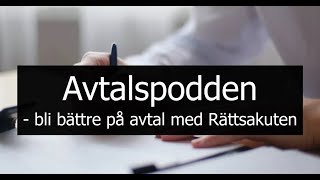 Avtalspodden  Konsumenttjänstlagen [upl. by Nauqel]