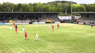 HEDNESFORD TOWN FC v Stafford Rangers FC NPL Game 6 29082011 [upl. by Hebert]