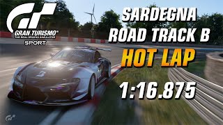 GT Sport Hot Lap  Manufacturer 2020 Rd7 Gr3  Sardegna  Road Track B [upl. by Elfie]