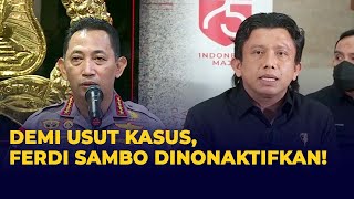 Ferdi Sambo Nonaktif Kadiv Propam Dipimpin Wakapolri Demi Transparansi Usut Kasus [upl. by Abott]