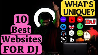 Discovering the Top 10 DJ Music Platforms Uncovering the Unique Qualities of Top DJ Websites djs [upl. by Edla546]