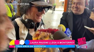 Laura Pausini llega a Monterrey tras años de ausencia  Gente Regia [upl. by Laehcar191]