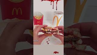 Mcdonalds HORROR menu halloween [upl. by Nyrtak162]