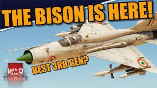 War Thunder DEV  BEST MiG21 IN THE GAME MiG21UPG BISON [upl. by Enna]