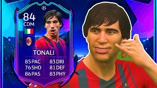 RTTK TONALI REVIEW 84 ROAD TO THE KNOCKOUTS TONALI PLAYER REVIEW FIFA 22 [upl. by Doig]