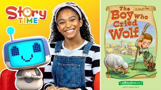 The Boy Who Cried Wolf 🐺  ABCmouse ReadAloud Story Time  Aesop Fable  PreK and Kindergarten [upl. by Clapper459]