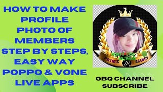 HOW TO MAKE PROFILE PHOTO USING PICSART 4 FREE STEP BY STEPS EASY WAY POPPOampVONE LIVES APP SUBSCRIBE [upl. by Edgard727]