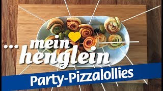 PartyPizzalollies mit frischem Pizzateig von HENGLEIN [upl. by Namurt]