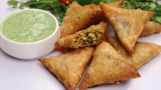 Chicken Samosa Iftar Special Chicken Keema SamosaRamadan Special By Recipes Of The World [upl. by Nandor969]