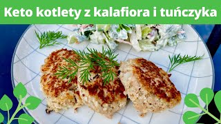 Keto kotlety z kalafiora i tuńczyka [upl. by Akinna]