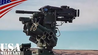 Mk 19 Grenade Launcher Remote Weapon Station RWS  IAV Stryker [upl. by Eninnaej]