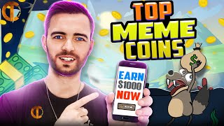 Top Meme Coins  Best Meme Coins  Crypto Meme Coins [upl. by Wulfe]