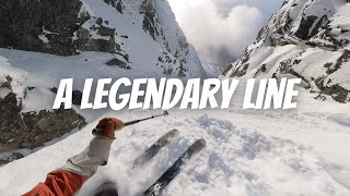 Skiing Blackcombs Most Famous Couloir  DOA [upl. by Salkin]