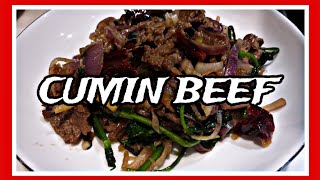 CUMIN BEEFChinese Stylequick and easy cooking [upl. by Ashton800]