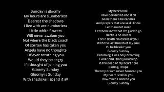 Billie Holliday  Gloomy sunday karaoke [upl. by Dnalyk]