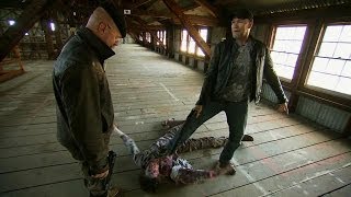 Zombie Combat with Michael Rooker  MythBusters [upl. by Akamaozu]