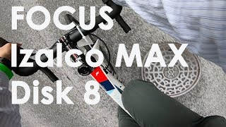 FOCUS Izalco MAX Disk 8 に乗ってみた [upl. by Pachton905]