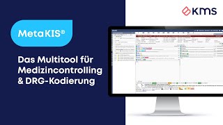 MetaKIS®  Das Multitool für Medizincontrolling amp DRGKodierung [upl. by Cai]