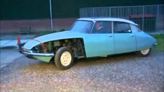 Electric Citroen DS Conversion First Drive [upl. by Greenwell]