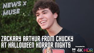 Zackary Arthur From Chucky at Halloween Horror Nights [upl. by Amzu]