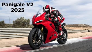 New 2025 Ducati Panigale V2 revealed First Look and Details [upl. by Enirac685]