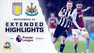 Aston Villa v Newcastle United  PREMIER LEAGUE HIGHLIGHTS  1302024  NBC Sports [upl. by Don]