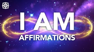 I AM Affirmations Meditation While you SLEEP for Confidence Success Wealth amp Health [upl. by Arundel]