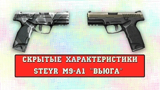 warfaceскрытые хараткиристики Steyr M9A1 quotвьюгаquot vs Steyr M9A1 [upl. by Yeltsew]