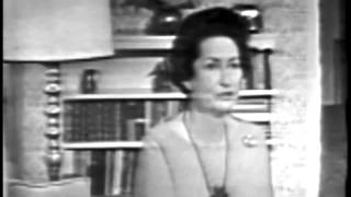 September 1963  Interview with Lady Bird Johnson  Vice President Lyndon B Johnsons wife [upl. by Baxie]