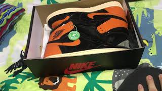 Yeskickscn authentic shattered backboard 30 AJ1 [upl. by Albertine]