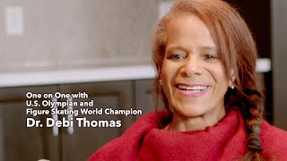 One on one with figure skating world champion Dr Debi Thomas [upl. by Sutit727]