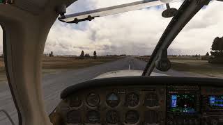 MSFS 2020 Just Flight  Piper Turbo Arrow IV Landing at CJQ8 [upl. by Teador]