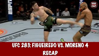 UFC 283 Deiveson Figueiredo vs Brandon Moreno 4 Recap [upl. by Bab]