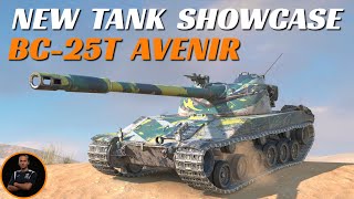 BC 25 t Avenir SHOWCASE  Free event reward  WoT Blitz [upl. by Criswell800]