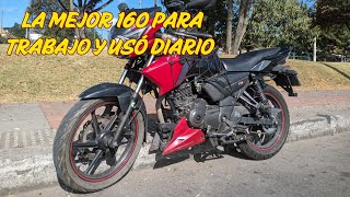 Experiencias y comentarios TVS RTR Apache 160 2v  La mejor 160 para trabajar [upl. by Terryl]