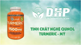 REVIEW viên uống tinh chất nghệ TURMERIC QUNOL của MỸ [upl. by Steffie70]