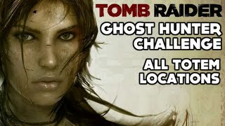 Tomb Raider  Ghost Hunter Challenge All Totem Locations  Coastal Forest [upl. by Yendys]