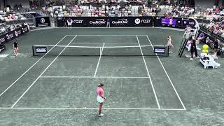 Amanda Anisimova vs Alize Cornet 4K 2024 Charleston Open [upl. by Sanfourd]